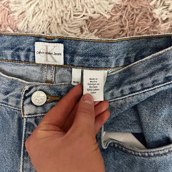 Calvin Klein Vintage Blue Jeans Straight Leg